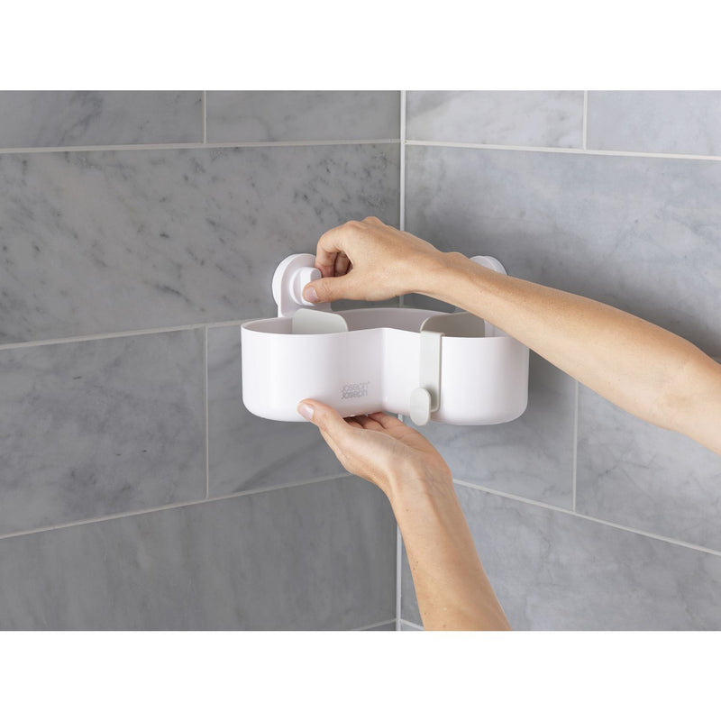 Joseph Joseph Duo Corner Shower Caddy white, UK version