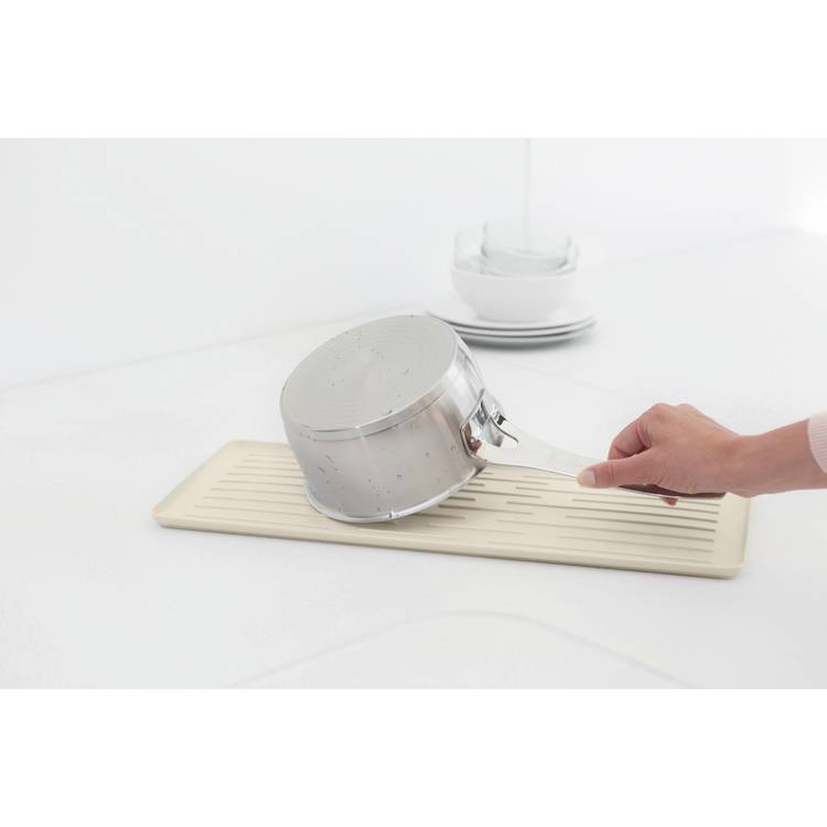 Brabantia SinkSide compact dish drying rack soft beige - British product