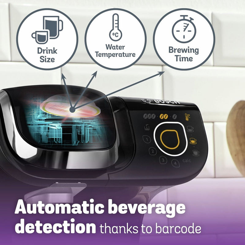 Bosch Tassimo My Way 2 black coffee machine, UK version