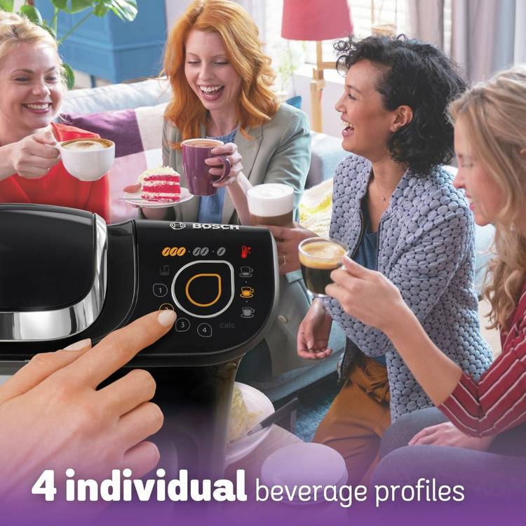 Bosch Tassimo My Way 2 black coffee machine, UK version