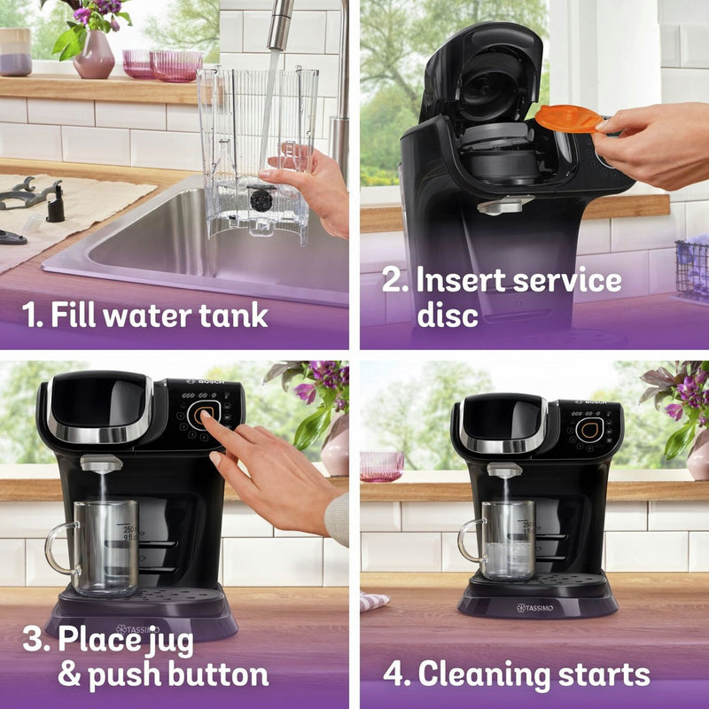 Bosch Tassimo My Way 2 black coffee machine, UK version