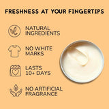Natural Deo Co tangerine deodorant cream 10g mini, imported from the UK