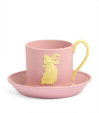 Wedgwood Jasper Bacchus teacup and saucer set (British brand)