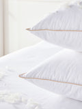 Soft goose feather and down pillows 2-pack (British brand)