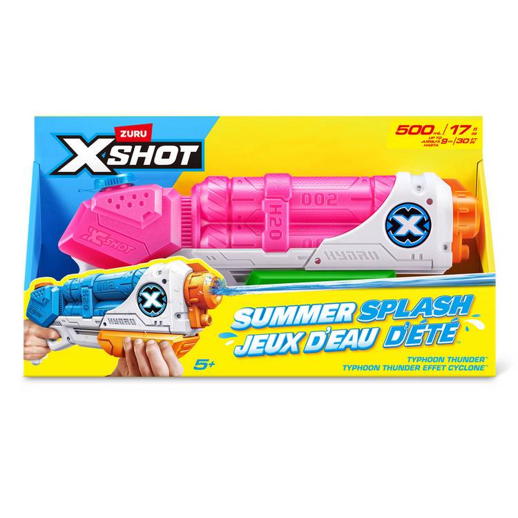 ZURU XSHOT Typhoon Thunder water blaster outdoor toy, imported from the UK