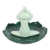 Something Different Yoga Frog Incense Holder