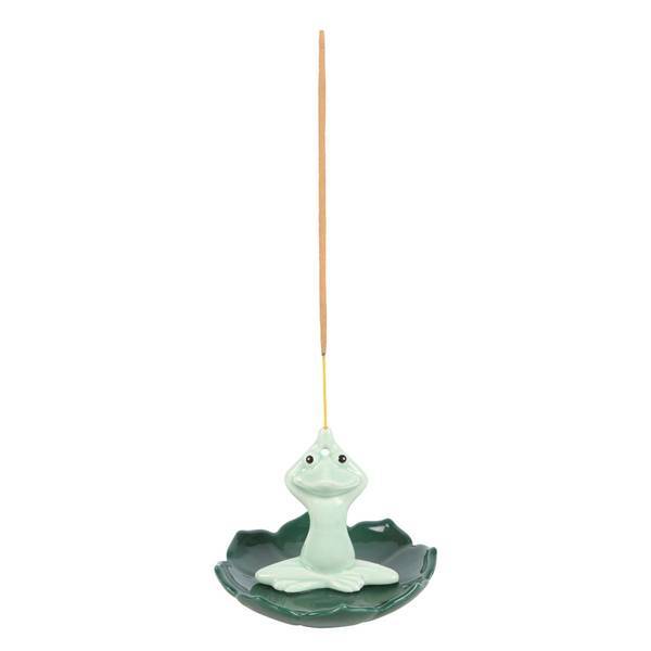 Something Different Yoga Frog Incense Holder