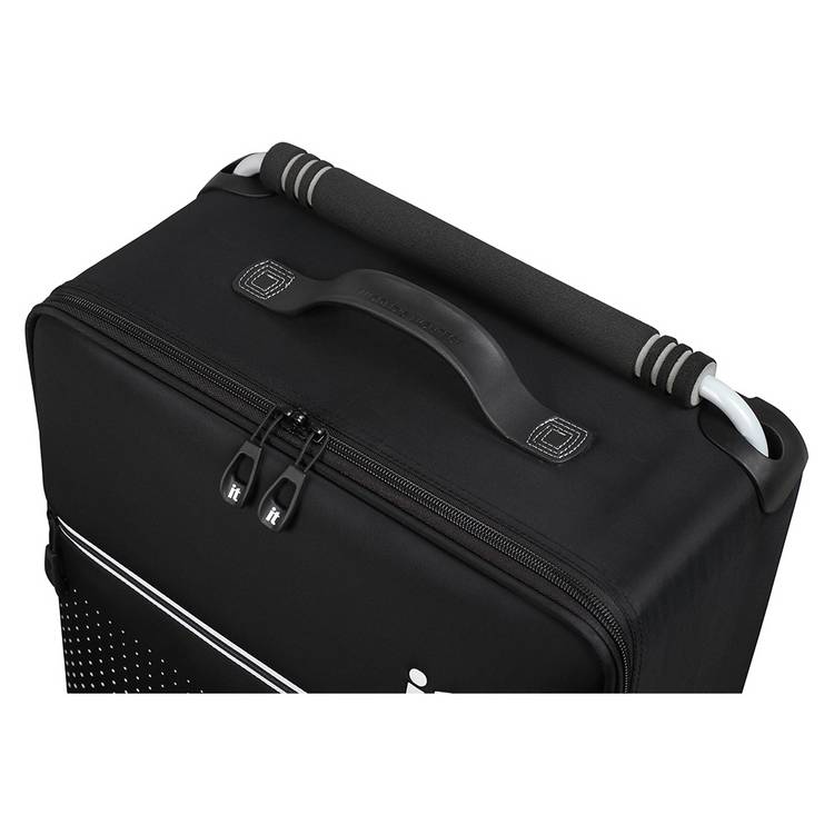 it Luggage cabin suitcase black 55cm, imported from the UK
