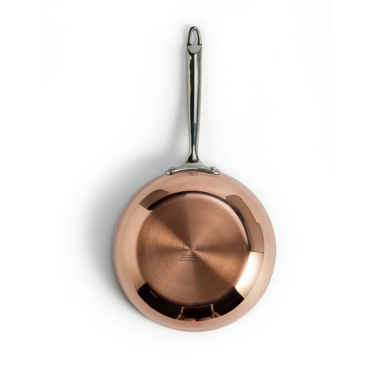 Habitat copper triply frying pan 24cm (British brand)
