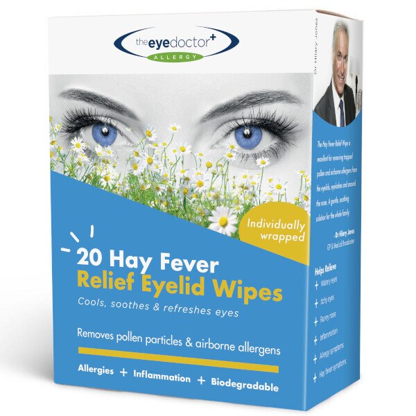 The Eye Doctor Allergy Eyelid Wipes GOODS Superdrug   