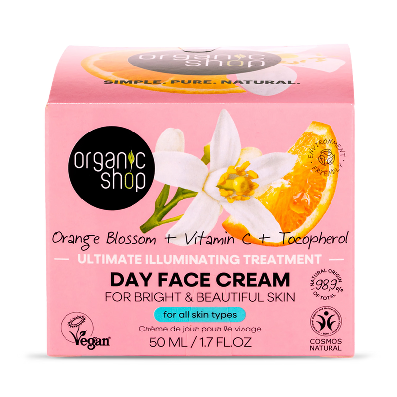 Organic Shop Orange Blossom face cream 50ml (British brand)