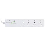 Energenie extension lead surge protected 4 socket 1.8m, imported from the UK