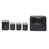 Argos Home 5-piece kitchen storage set jet black - British product