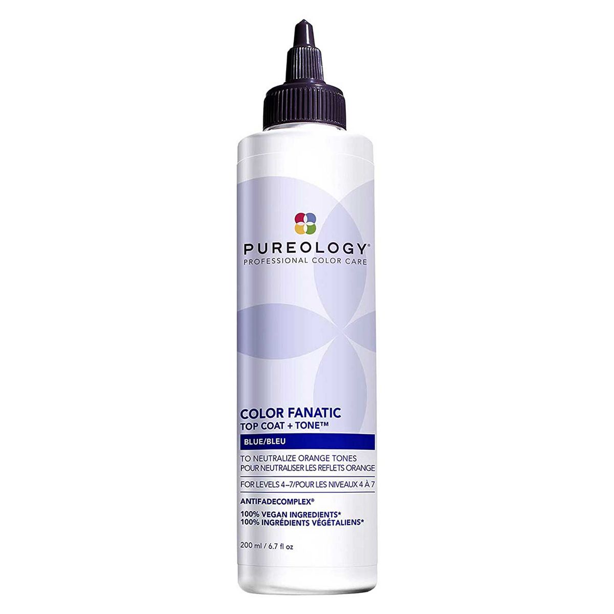 Pureology Color Fanatic Top Coat + Tone Blue Color Glaze Toner 200ml GOODS Boots   