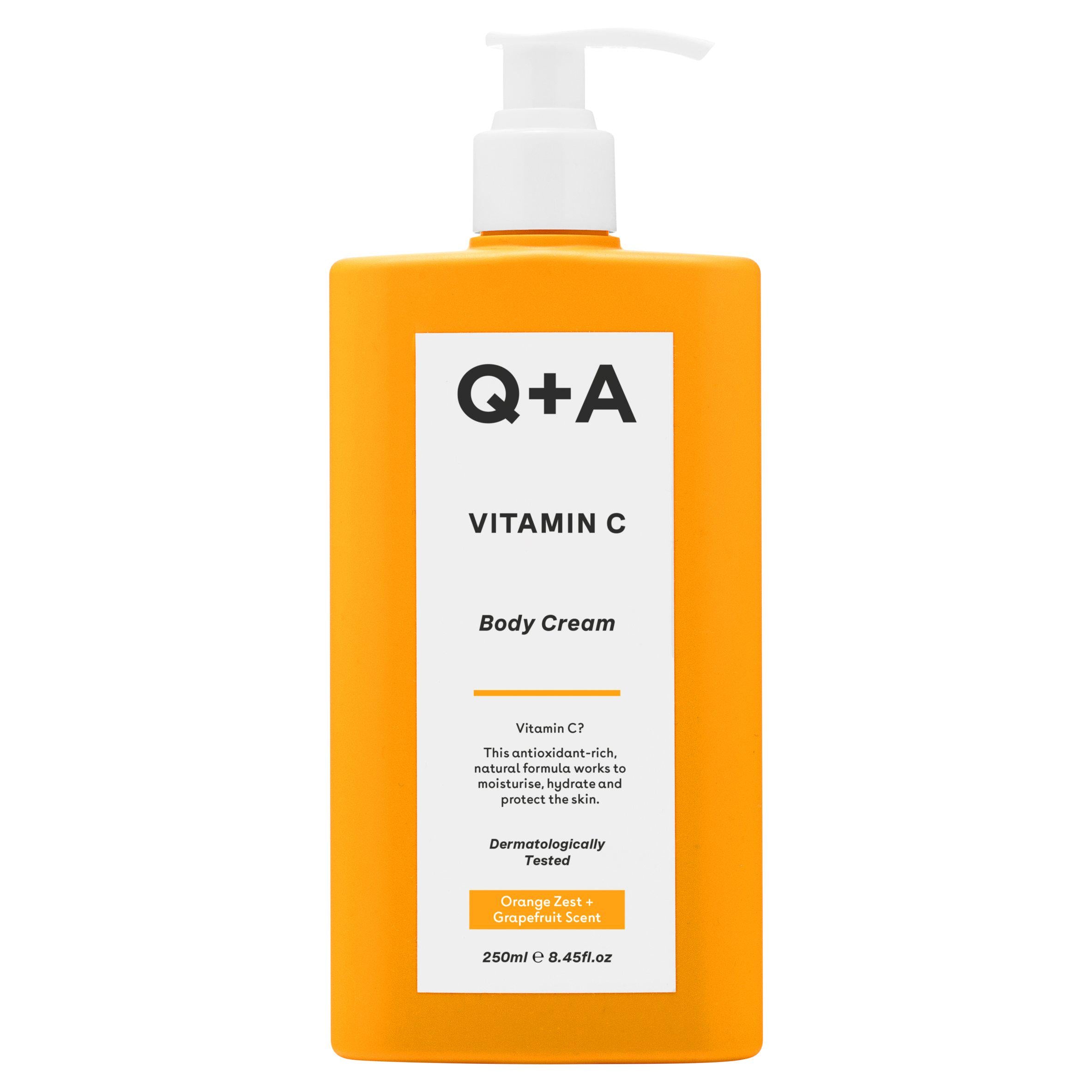 Q + A Vitamin C Body Cream 250ml GOODS Sainsburys   