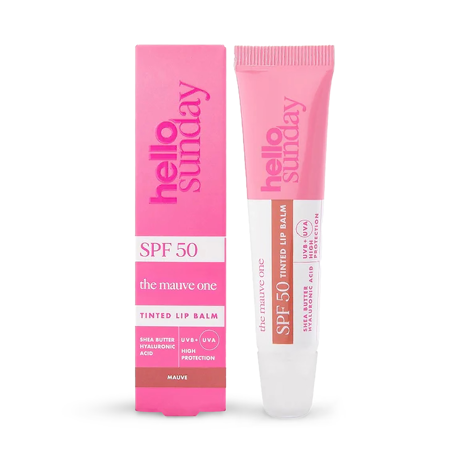 Hello Sunday tinted lip balm The Mauve One 15ml, UK version