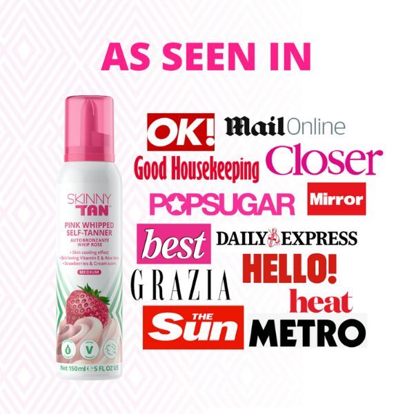 Skinny Tan Strawberry Sundae Gradual Tanning Whip 150ml GOODS Superdrug   