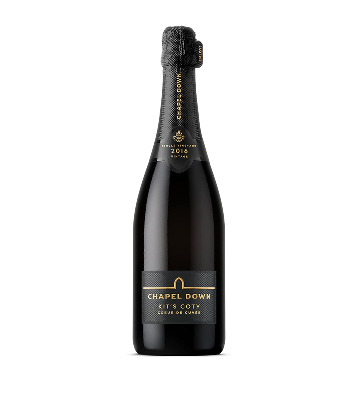 Chapel Down Kit's Coty Coeur de Cuvee Chardonnay 2016 sparkling wine 75cl - British product