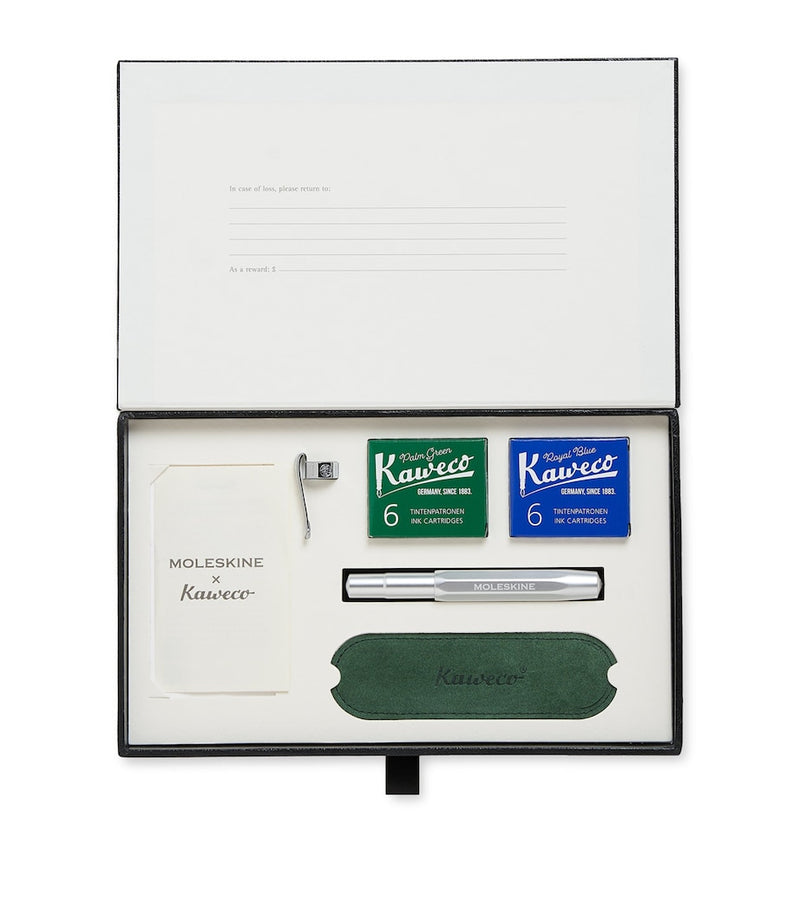 Moleskine Le Duo Ecriture fountain pen and notebook set, imported from the UK