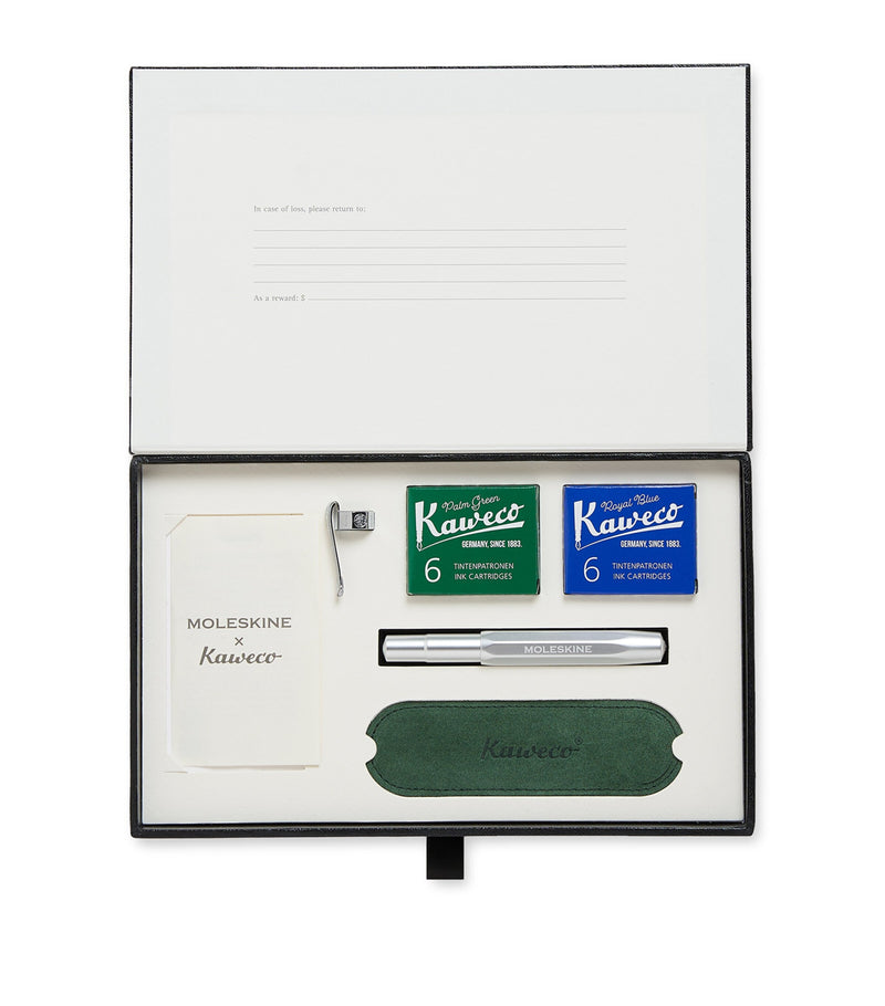 Moleskine Le Duo Ecriture fountain pen and notebook set, imported from the UK