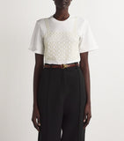 Sandro Paris leather chain buckle belt (British brand)