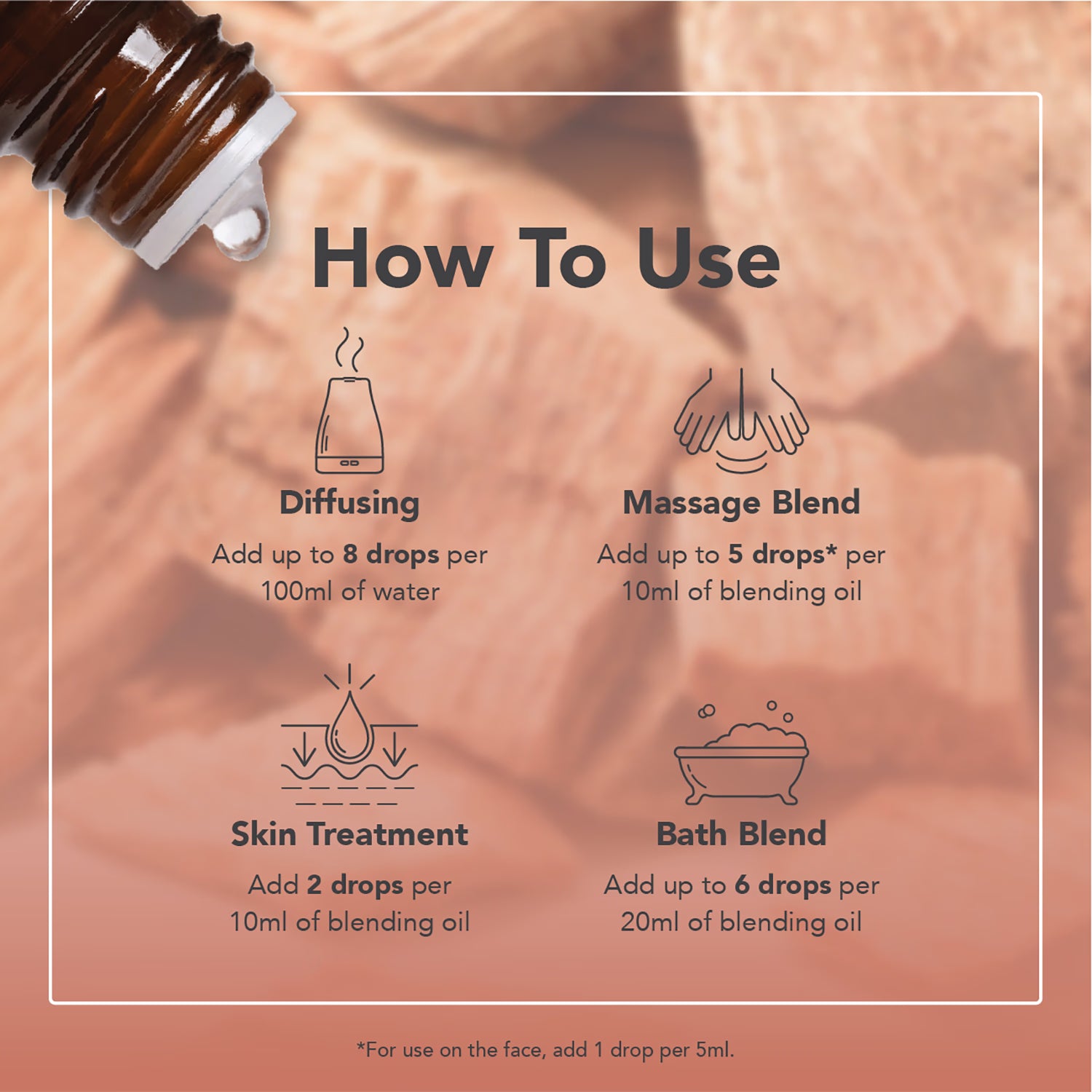 Tisserand Sandalwood Pure Essential Oil 2ml (British brand)