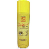 Fantasia shea butter sheen spray, imported from the UK