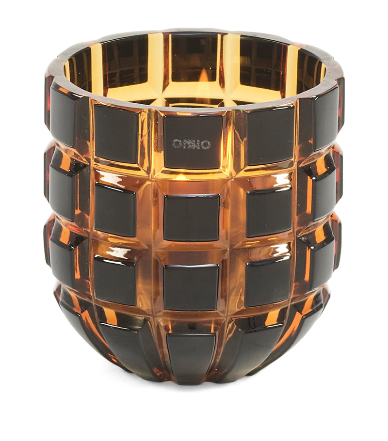 ONNO Small Gold Forever Crystal Scented Candle, imported from the UK