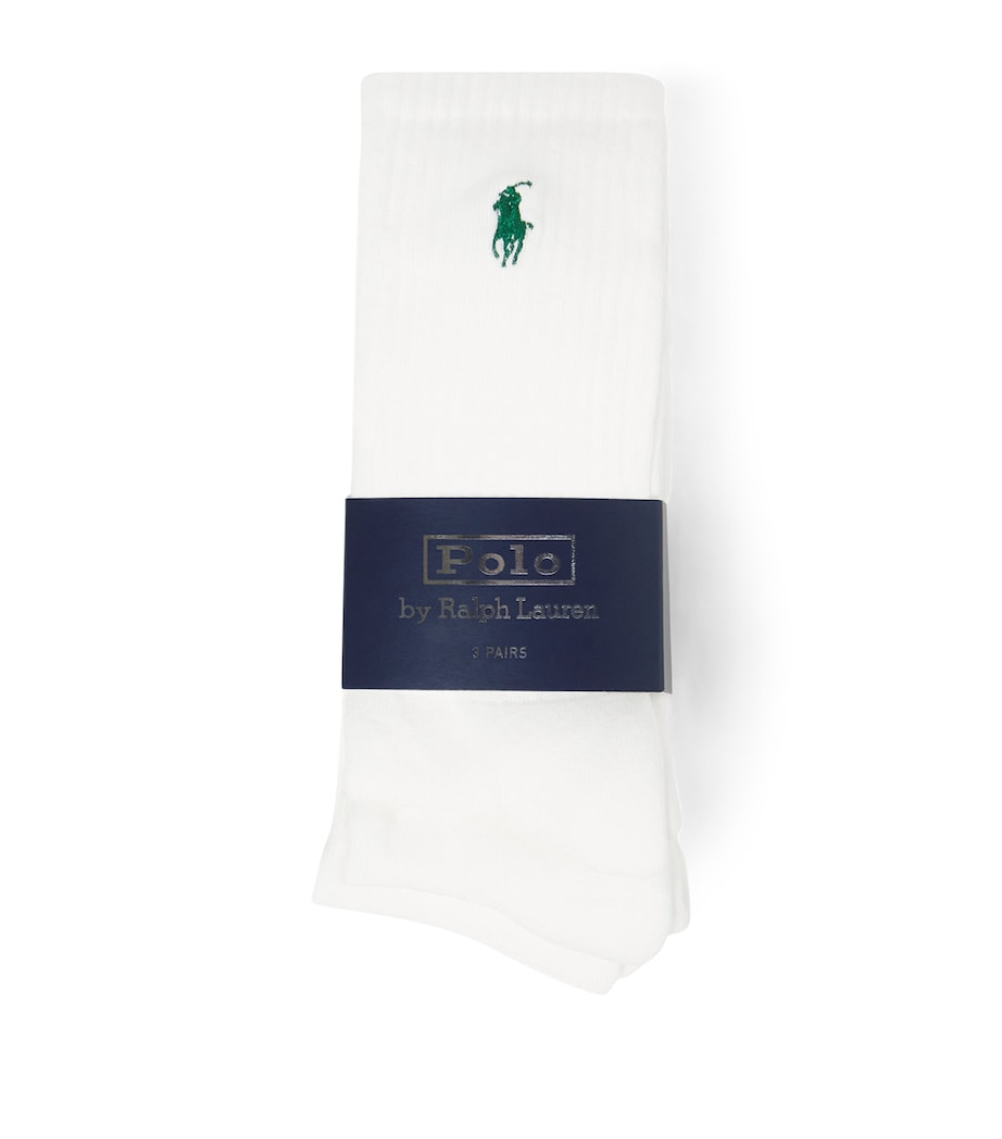 Polo Ralph Lauren Wimbledon socks pack of 3, UK version