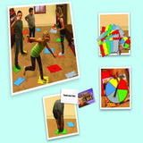 Leaper floor is lava party game, imported from the UK