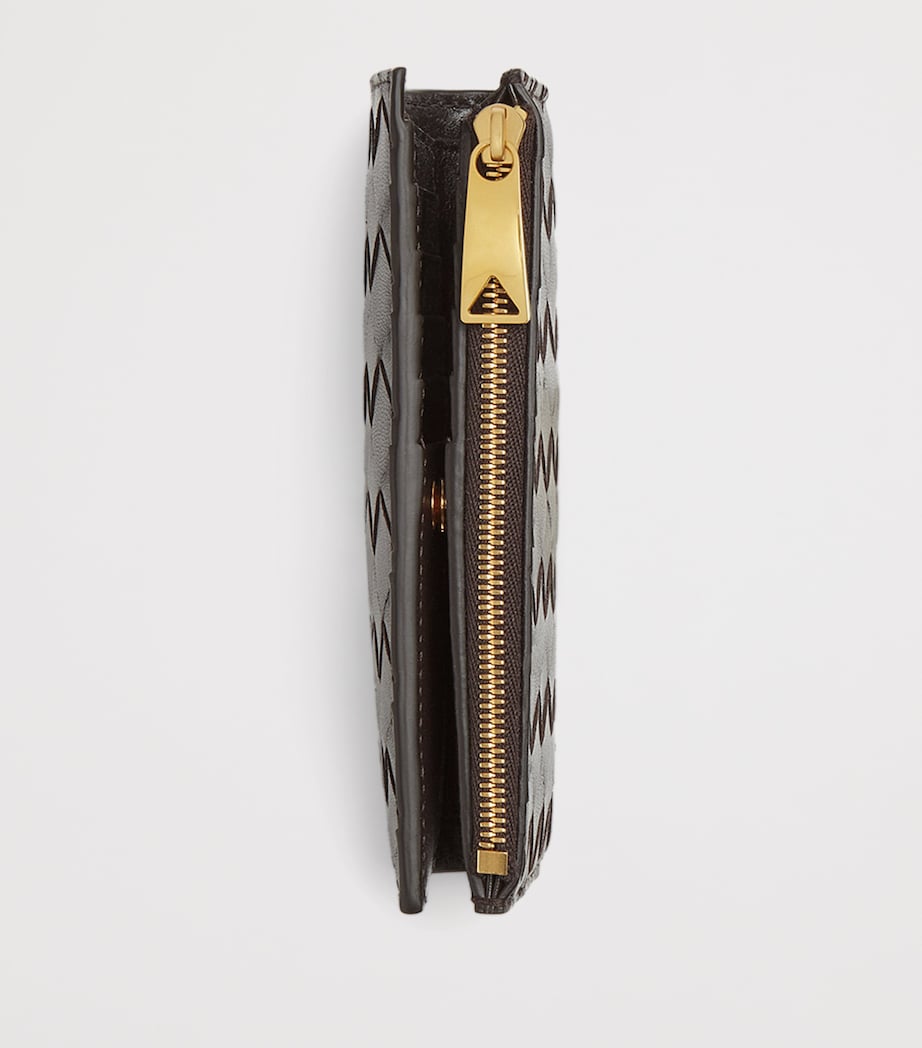 Bottega Veneta Intrecciato bifold card holder (British brand)