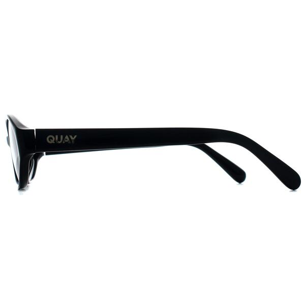 Quay Aura Points black cat-eye sunglasses, UK version