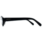 Quay Aura Points black cat-eye sunglasses, UK version