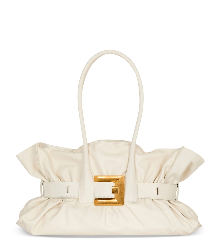 Balmain large leather Anthem shoulder bag - British product