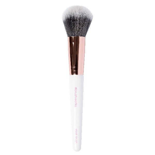 Brushworks White & Gold Blush Brush GOODS Superdrug   