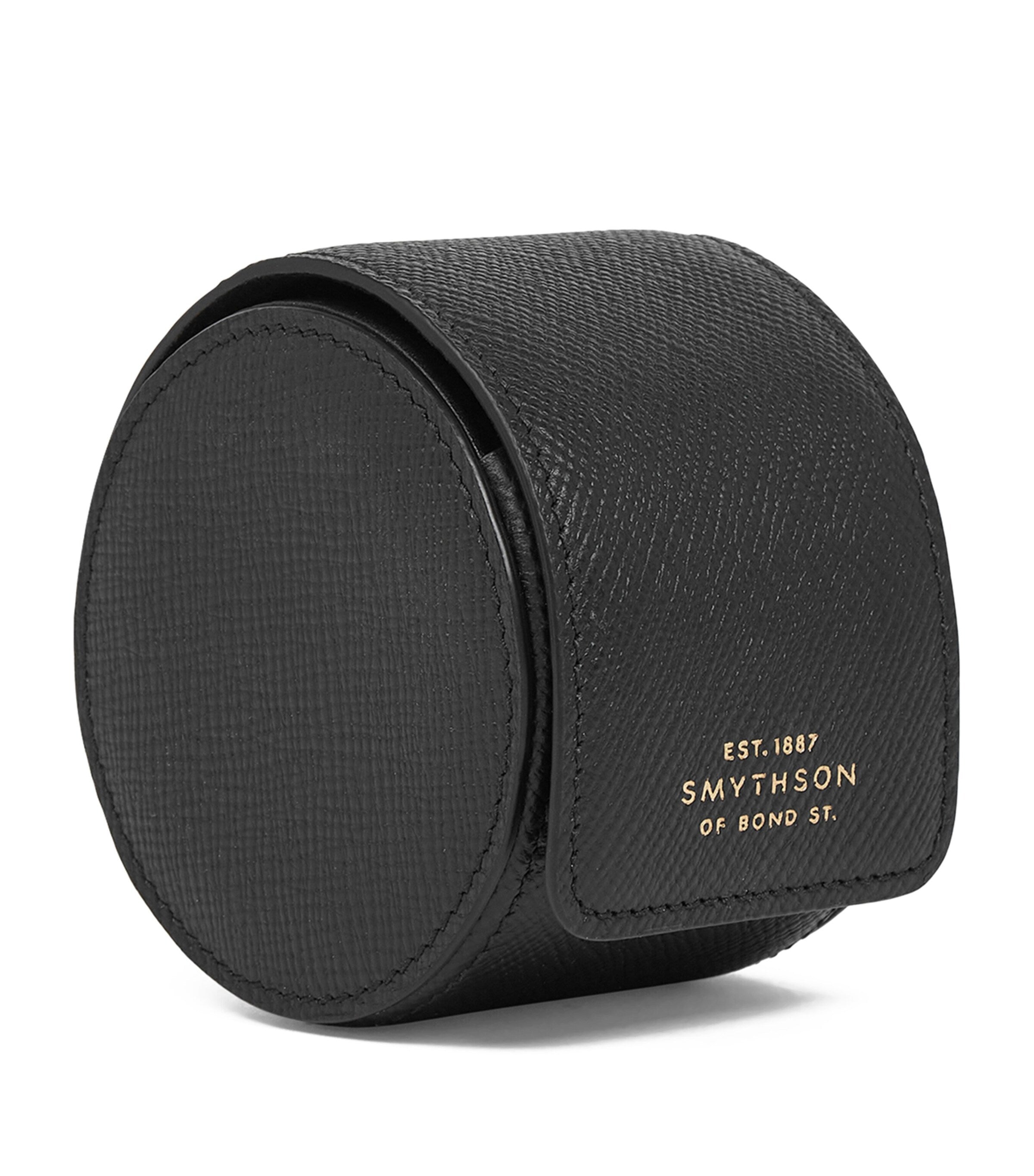 Smythson Leather Panama Single Watch Roll (British brand)