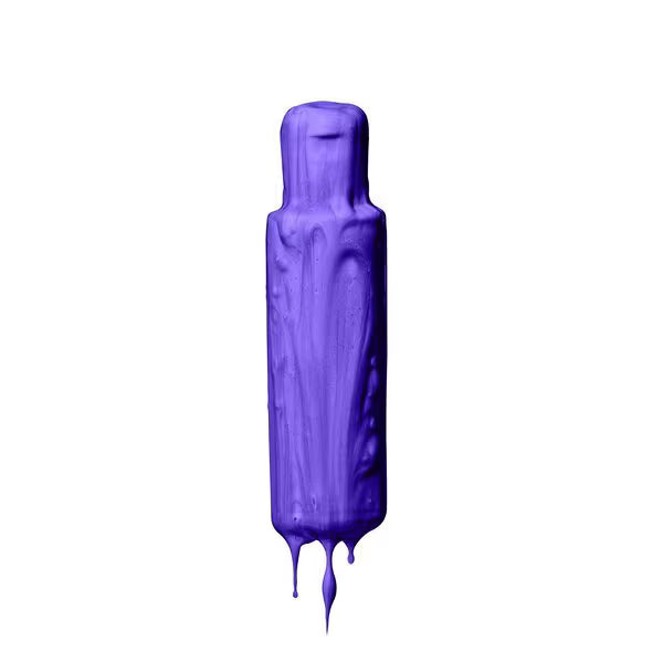 Crazy Color semi permanent hair dye Hot Purple - British product