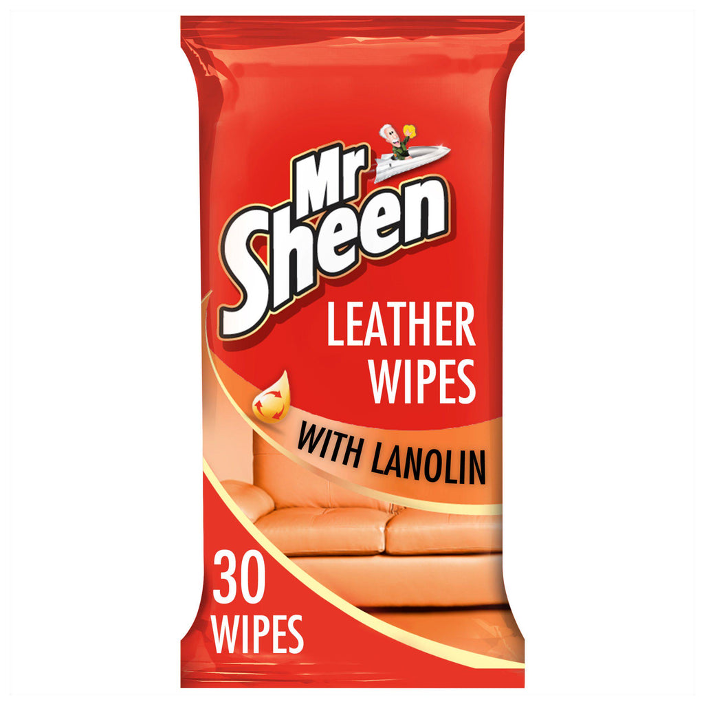 Mr Sheen Leather Wipes x30