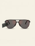 Prada Linea Rossa PS 53ZS pilot metal sunglasses (British brand)