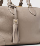 Aspinal of London Hudson leather bowling bag cross-body design, UK version