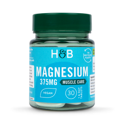 Holland & Barrett Holland & Barrett Magnesium 375mg Supplement 30 Tablets- Buy online at McGrocer