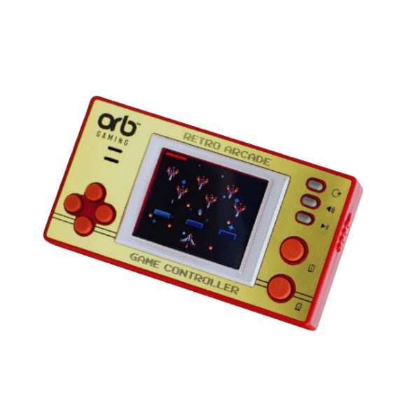 Thumbs Up Orb Retro mini handheld console gold 150 games - British product