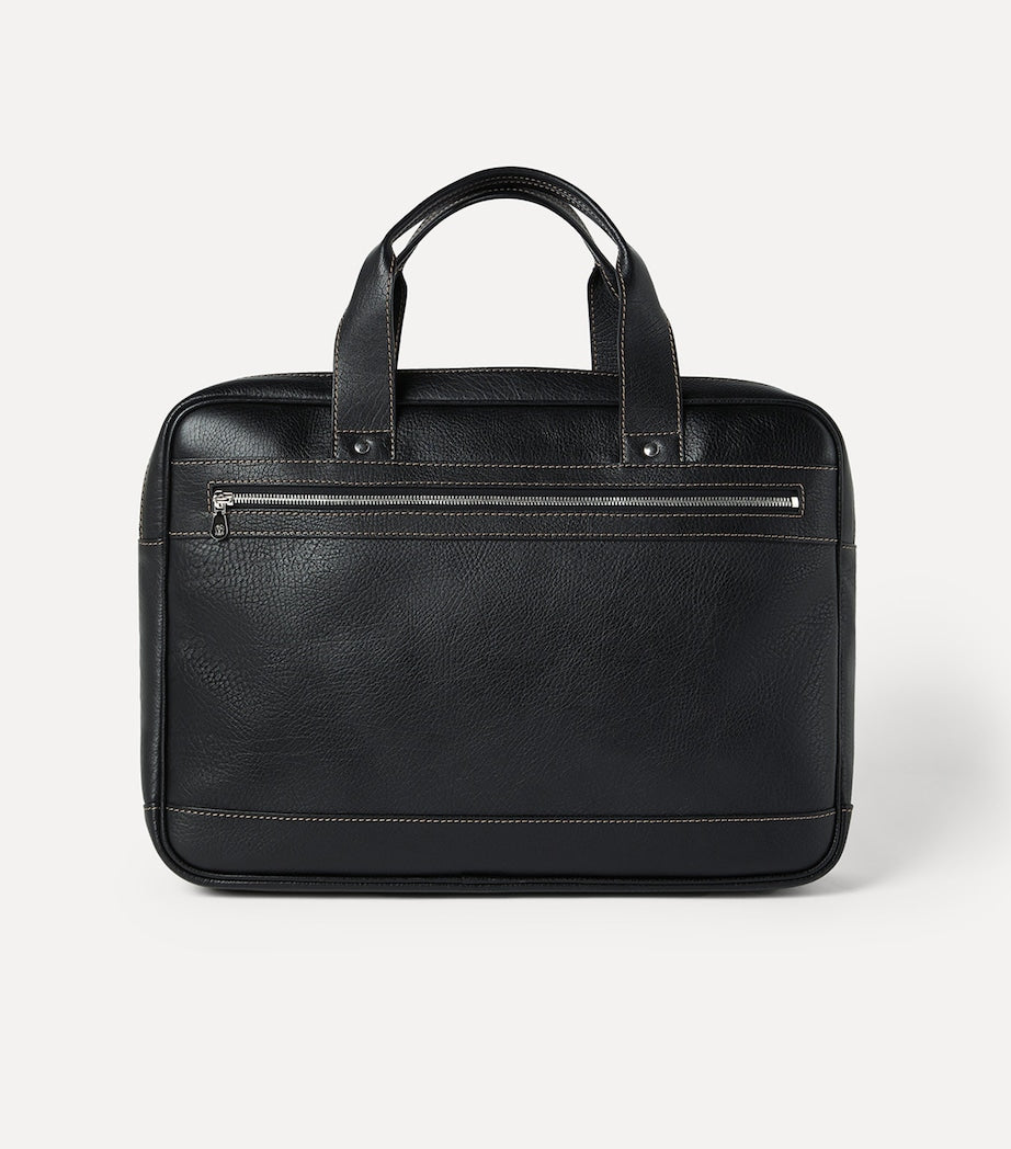 Brunello Cucinelli grained calfskin briefcase, imported from the UK
