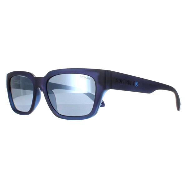 Superdry 5004 blue mirrored men's sunglasses, UK version
