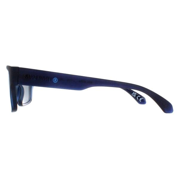 Superdry 5004 blue mirrored men's sunglasses, UK version
