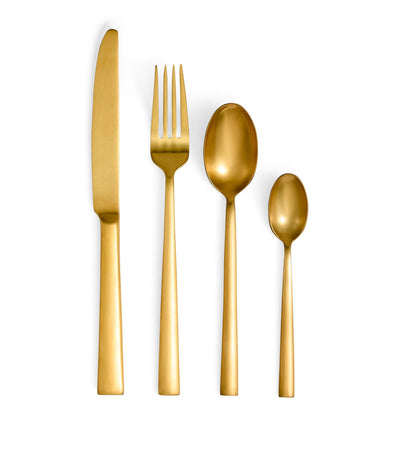 Harrods Wedgwood Stainless Steel 16-Piece Cutlery Set- Buy online at McGrocer