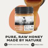 Steens MGO 515 UMF15 Manuka Honey   225g