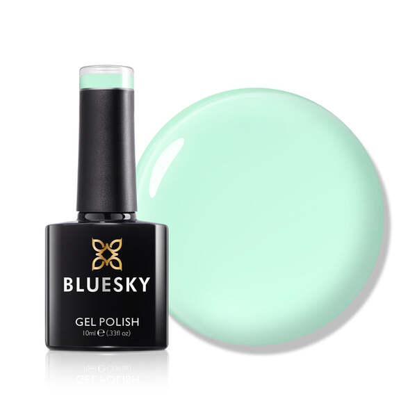 Bluesky gel polish Jelly Mint 10ml, imported from the UK