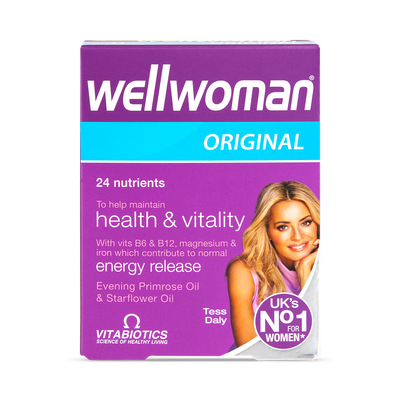 Vitabiotics Wellwoman Multivitamines Quotidien 30 Gélules