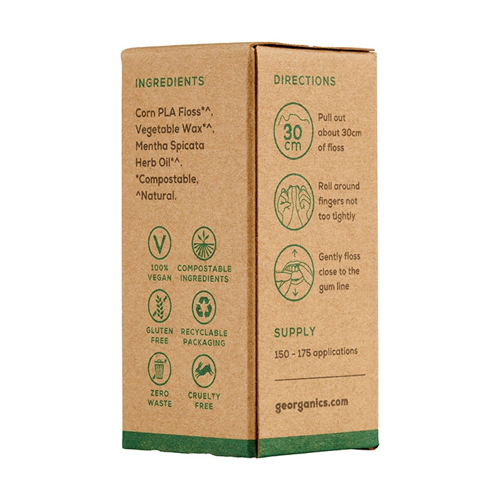 Georganics Natural Floss - Silk Spearmint GOODS Holland&Barrett   